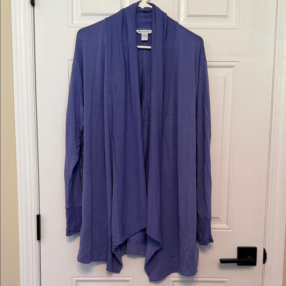Athleta pranayama wrap in purple